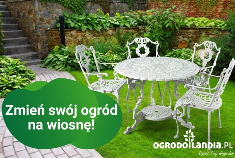 Zmień swój ogród na wiosnę