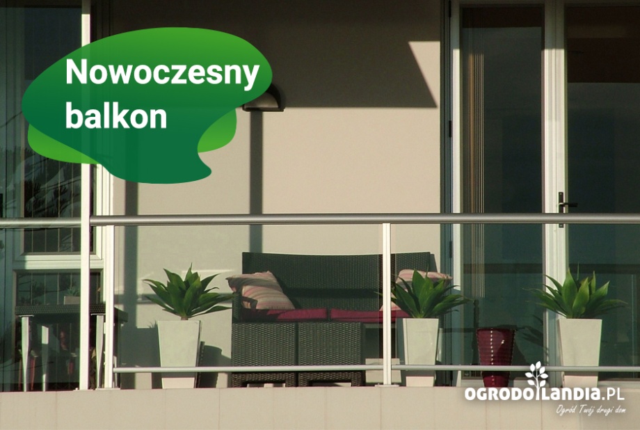Nowoczesny balkon