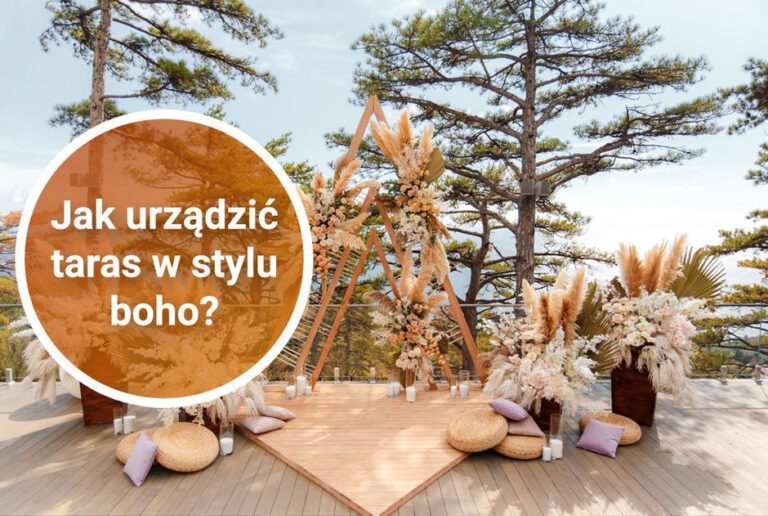 Taras w stylu boho – co to oznacza?