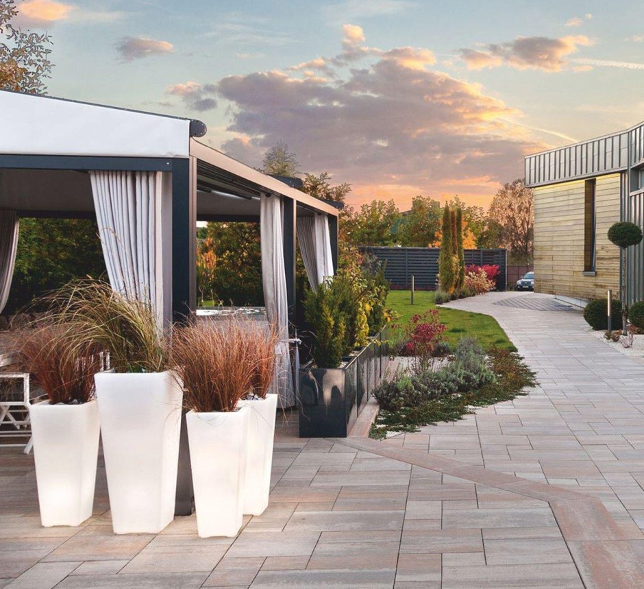 donice corten cristal
