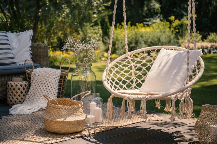 huśtawka Boho