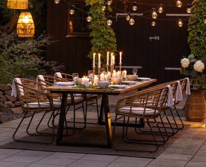 narożnik ogrodowy Bergerac