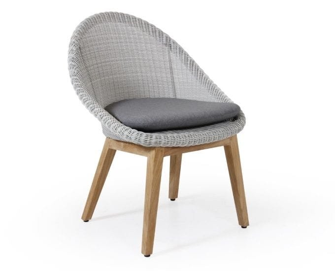 ławka ogrodowa z drewna teak