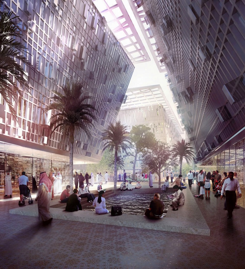 Wizualizacja projektu - Masdar City