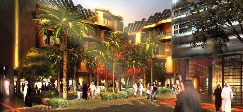 Wizualizacja projektu - Masdar City