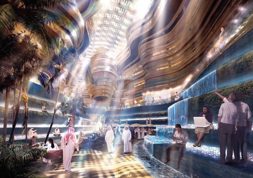 Wizualizacja projektu - Masdar City
