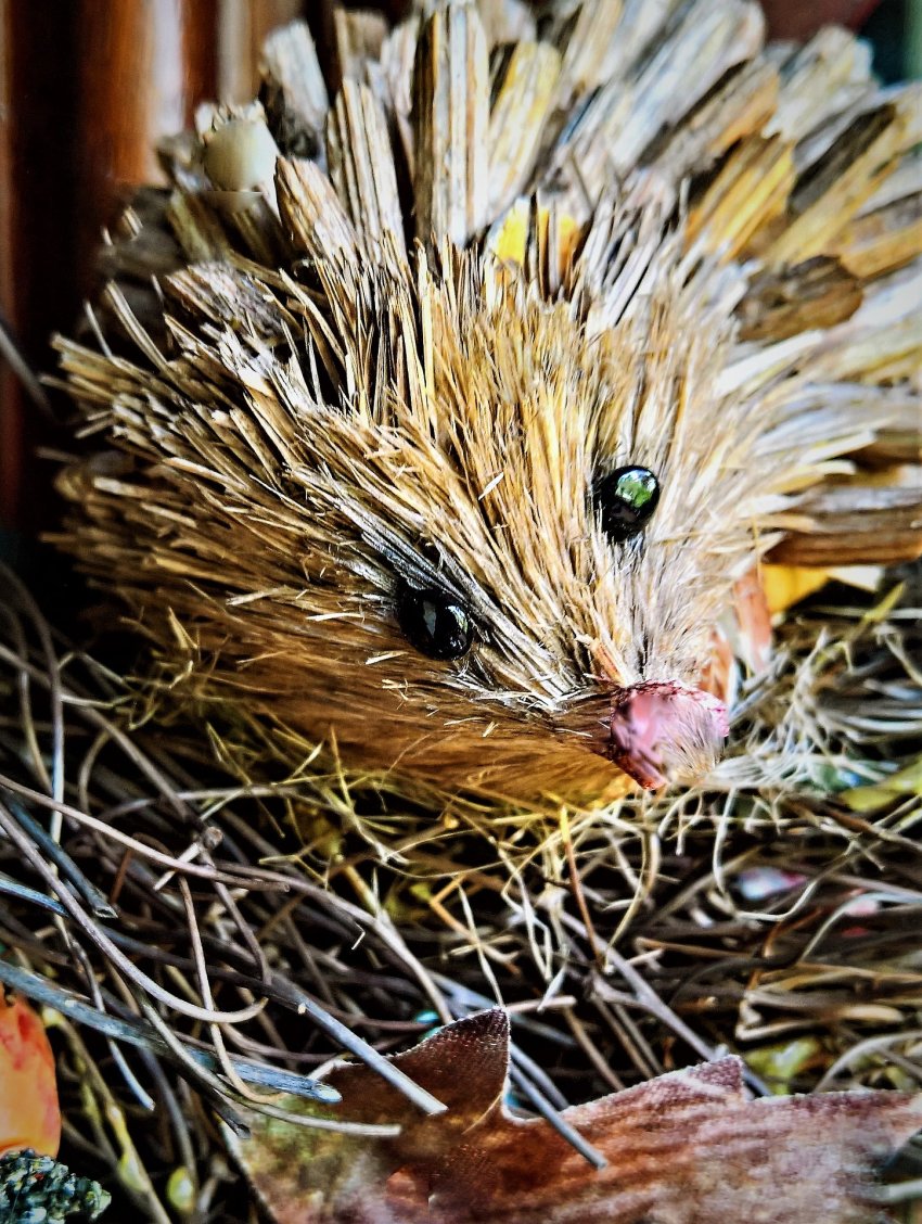 ozdoba w kształcie jeża