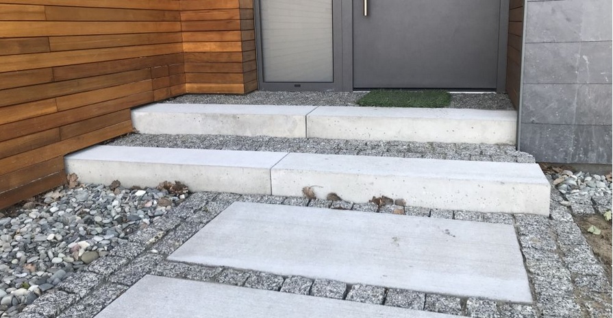 schody z płyt betonowych