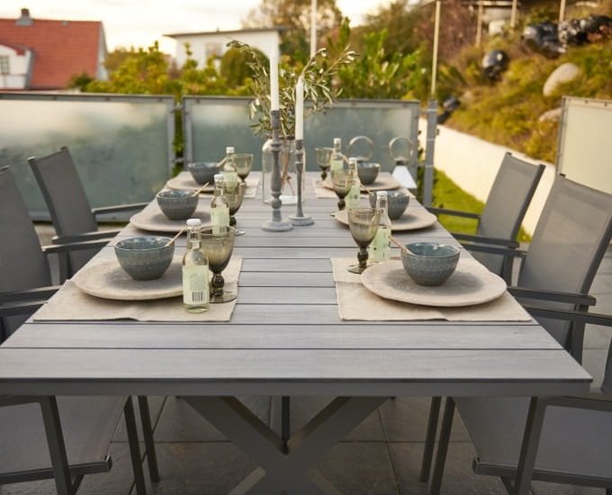 stół richmond z nakryciem