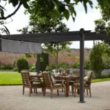 Pergola z przesuwanym dachem SPLIT  - Ogrodolandia.pl