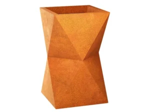 Donica geometryczna Corten Ampolleta