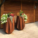 Donica wysoka Corten Cristal - Ogrodolandia.pl