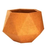Donica geometryczna Corten Hexagon - Ogrodolandia.pl