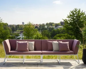 Ażurowa sofa 4-osobowa Vence