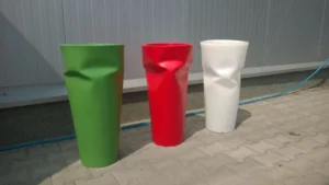 Pogięta donica Bent