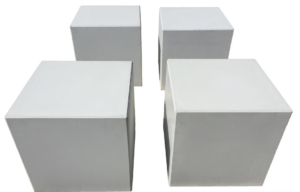 Siedzisko Cubik z betonu architektonicznego
