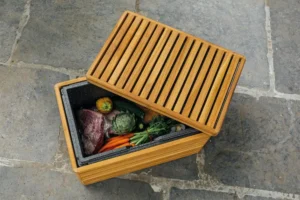 Chłodziarka cooler Ofyr z drewna teak