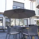 Duży parasol ogrodowy na nodze bocznej Palma 4