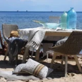 Krzesło na drewnianych nogach Clifton New - Ogrodolandia.pl