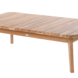 Ogrodowy stolik kawowy z drewna teak Noa - Ogrodolandia.pl