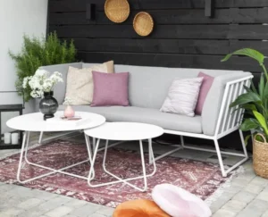 Ażurowa sofa 3- osobowa Vence