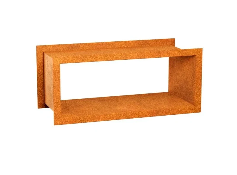 Prostokątny stojak na drewno Lena Dodpr stal corten - Ogrodolandia.pl Prostokątny stojak na drewno Lena Dodpr stal corten - Ogrodolandia.pl