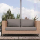 Klasyczna sofa z technorattanu Fontana - Ogrodolandia.pl
