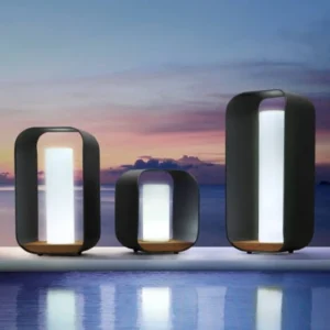 Zestaw nowoczesnych lamp na baterie Onda