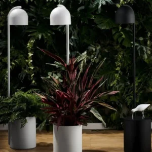 Stojąca lampa z pojemnikiem na roślinę Botanica