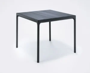 Kwadratowy stół aluminiowy Four 90x90 cm