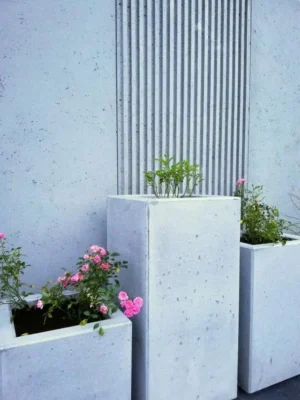Donica betonowa 40x40x80 cm (h)