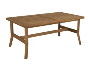 Obiadowo-kawowy stolik z drewna teak Kornell