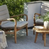 Miękka poduszka na fotel wypoczynkowy Lilja - Ogrodolandia.pl