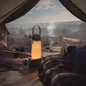 Lampa ogrodowa Guide z latarką