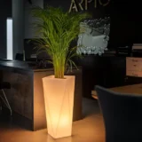 Donica podświetlana Vaso 72 Light - Ogrodolandia.pl
