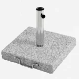 Podstawa pod parasol granitowa kwadrat 50 kg - Ogrodolandia.pl