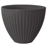 Donica plastikowa okrągła Lotus 40/31 cm - Ogrodolandia.pl