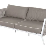 Sofa 2 osobowa z plecionką Kampala - Ogrodolandia.pl