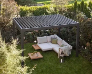 Pergola Monaco aluminiowa zadaszenie sterowane elektrycznie