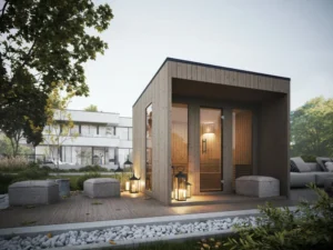 Nowoczesna sauna ogrodowa Harma