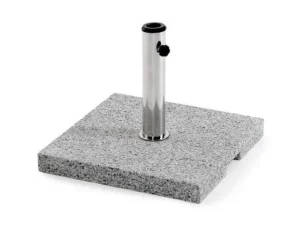 Kwadratowa podstawa pod parasol (granit, 40kg)