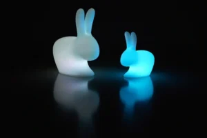 Lampa zewnętrzna Królik LED RGB