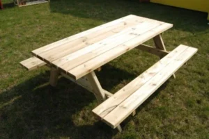 Ławkostół (komplet piknikowy)