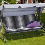 metalowa huśtawka TORINO  - Ogrodolandia.pl