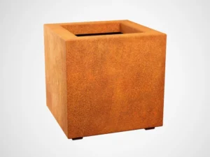 Donica metalowa corten Cubo 2