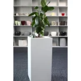 Mrozoodporna donica Fiberglass kwadrat - Ogrodolandia.pl