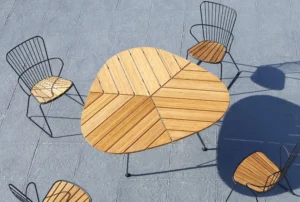 Stół bambusowy liść Leaf
