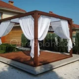 Altana ogrodowa w tropikalnym stylu TROPIC - Ogrodolandia.pl