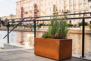 Donica metalowa corten Largo 10