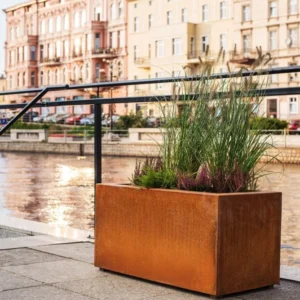 Donica metalowa corten Largo 10